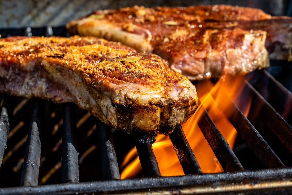 Steak auf dem Rost